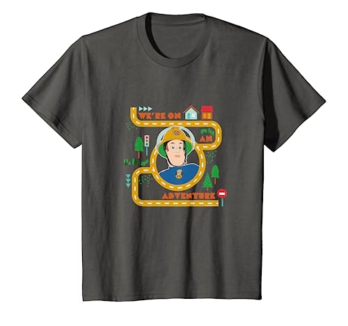 Kinder Feuerwehrmann Sam T-Shirt, Adventure, viele Größen+Farben T-Shirt von Fireman Sam