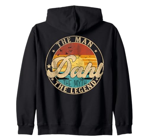 DAHL The Man The Myth The Legend First Name Kapuzenjacke DAHL The Man The Myth The Legend First Name Kapuzenjacke von First Name Vintage Retro Surname Last Name