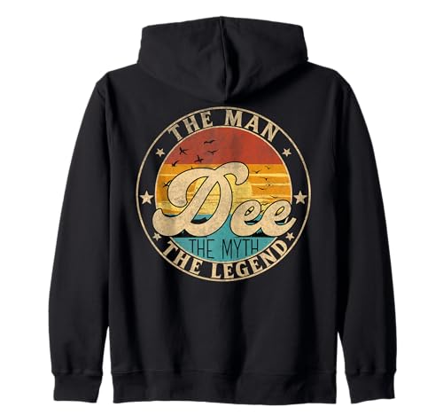 DEE The Man The Myth The Legend First Name Kapuzenjacke DEE The Man The Myth The Legend First Name Kapuzenjacke von First Name Vintage Retro Surname Last Name