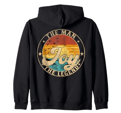 JOY The Man The Myth The Legend First Name Kapuzenjacke JOY The Man The Myth The Legend First Name Kapuzenjacke von First Name Vintage Retro Surname Last Name