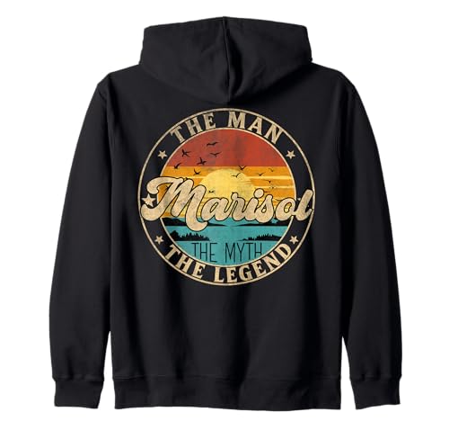 MARISOL The Man The Myth The Legend First Name Kapuzenjacke MARISOL The Man The Myth The Legend First Name Kapuzenjacke von First Name Vintage Retro Surname Last Name