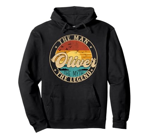 OLIVER The Man The Myth The Legend First Name Pullover Hoodie OLIVER The Man The Myth The Legend First Name Pullover Hoodie von First Name Vintage Retro Surname Last Name