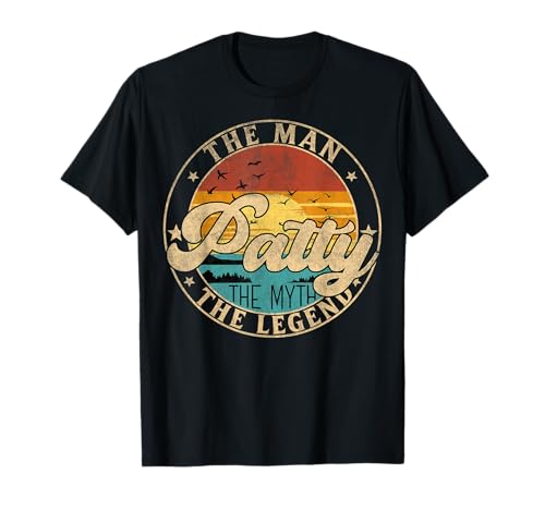 PATTY The Man The Myth The Legend First Name T-Shirt PATTY The Man The Myth The Legend First Name T-Shirt von First Name Vintage Retro Surname Last Name