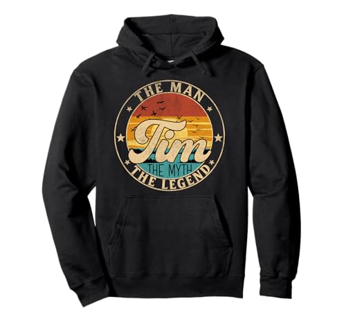 TIM The Man The Myth The Legend First Name Pullover Hoodie TIM The Man The Myth The Legend First Name Pullover Hoodie von First Name Vintage Retro Surname Last Name