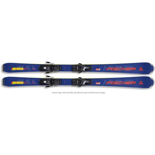 FISCHER Kinder Racing Ski THE CURV PRO JRS + FS7 CA JRS von Fischer