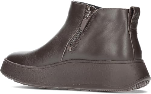 Fitflop Damen F-Mode Leder Stiefelette, Chocolate Brown, 36 EU von Fitflop