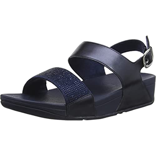 Fitflop Damen Lulu Keilsandale, Schwarz, 36 EU von Fitflop