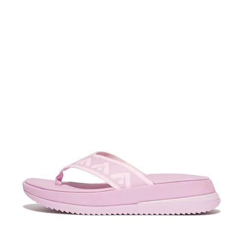 Fitflop Damen Surff Webbing Zehentrenner Sandale, Wild Lilac, 39 EU von Fitflop