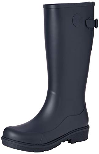 Fitflop Damen WONDERWELLY Tall Gummistiefel, Midnight Navy, 39 EU von Fitflop