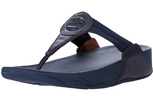 Fitflop Damen Walkstar Keilsandale, Midnight Navy, 39 EU von Fitflop