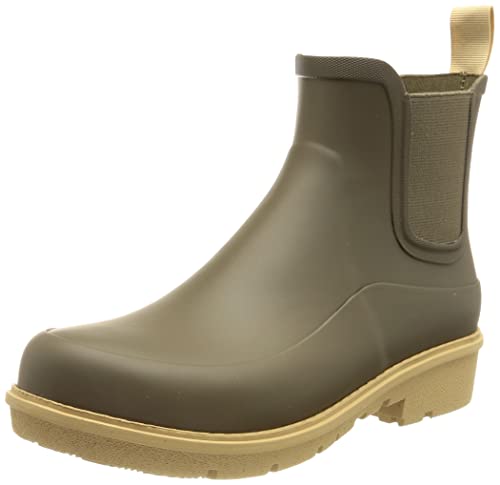 Fitflop Damen Wonderwelly Boots mit Kontrastsohle Chelsea-Stiefel, 968, 36 EU von Fitflop