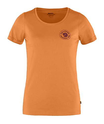 Fjällräven Damen 1960 Logo W T-Shirt, orange (Spicy Orange), S von Fjäll Räven