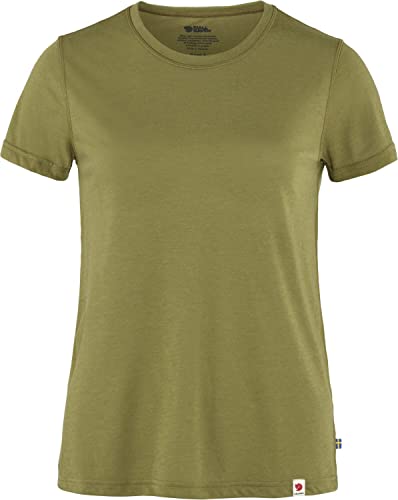 FJALLRAVEN Damen High Coast Lite W T-Shirt, grün (Moss Green), XL von Fjäll Räven