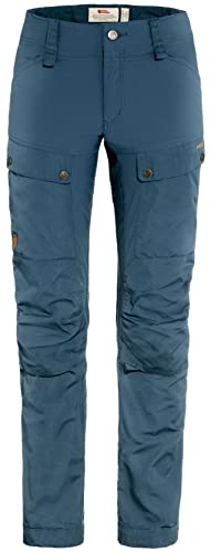 FJALLRAVEN Damen Keb Trousers W Reg Hose, Indigoblau, 36 von Fjäll Räven