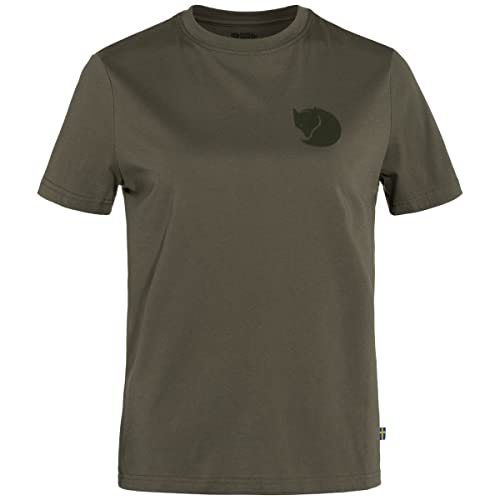 Fjällräven Damen T-Shirt Fox Boxy Logo von Fjäll Räven