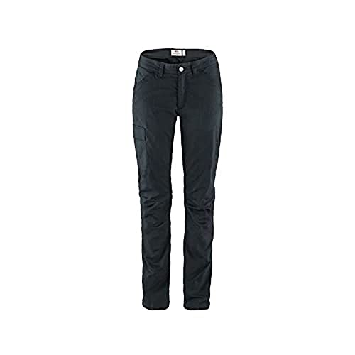 FJALLRAVEN Damen Vardag Lite Trousers W Hose, schwarz, 38 von Fjäll Räven