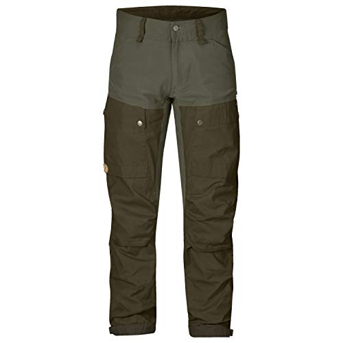 FJALLRAVEN Keb Trousers Long Herrenhose, Herren, grün (Deep Forest-Laurel Green), 50 von Fjäll Räven