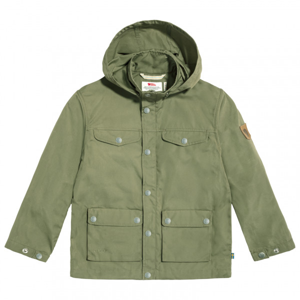 Fjällräven - Kids Greenland Jacket - Hardshelljacke Gr 122 oliv von Fjällräven