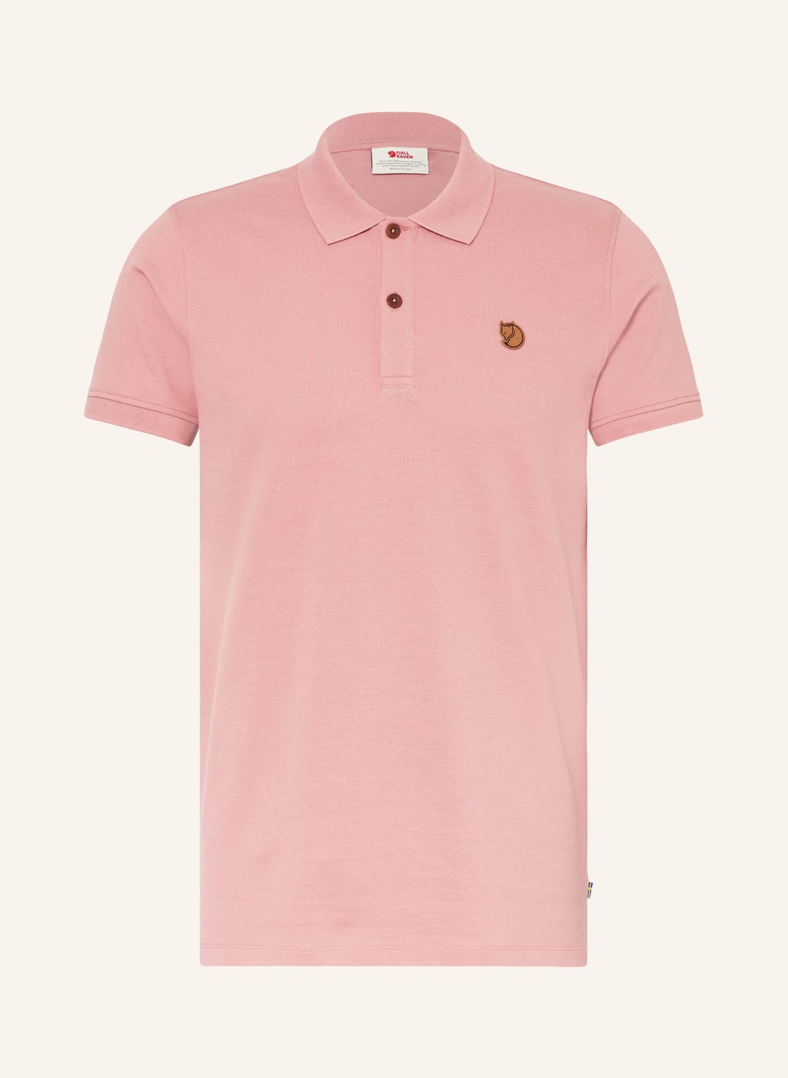 Fjällräven Piqué-Poloshirt Övik rosa von Fjällräven