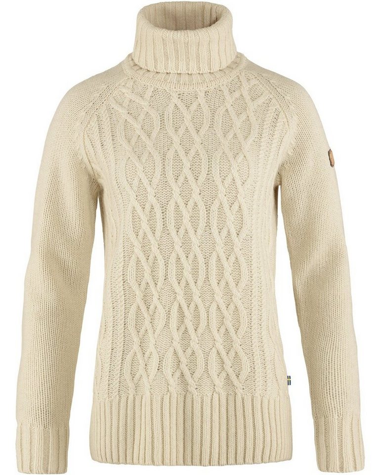 Fjällräven Strickpullover Damen Rollkragen-Pullover Cable Knit von Fjällräven