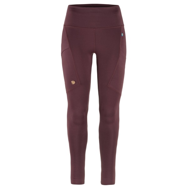 Fjällräven - Women's Abisko Tights - Leggings Gr XL braun/lila von Fjällräven