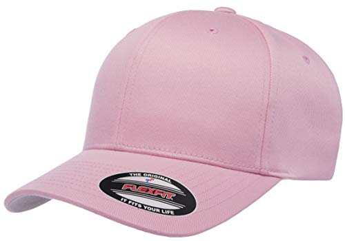 Flexfit Herren Athletic Baseball Fitted Cap Verschluss, Pink, L/XL von Flexfit