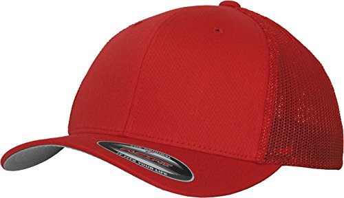 Brandit Unisex Flexfit Mesh Trucker Mütze, red, L/XL von Flexfit