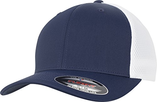 Flexfit Uni 6533T-Flexfit Ultrafibre & Airmesh 2-Tone Cap, NVY/wht, S/M von Flexfit