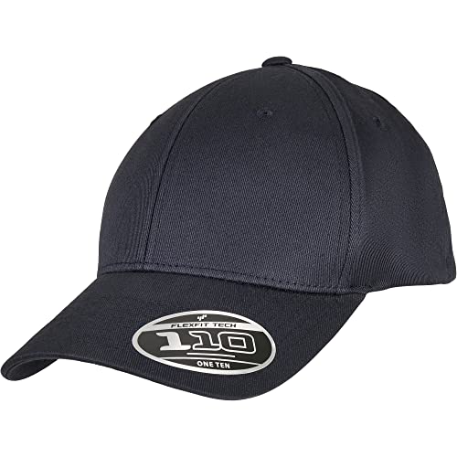 Flexfit Unisex 110 Organic Cap Baseballkappe, darknavy, Einheitsgröße von Flexfit