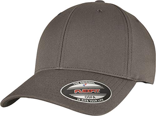 Flexfit Unisex-Adult 6277AS-Alpha Shape Baseball Cap, Darkgrey, L/XL von Flexfit