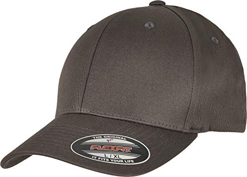 Flexfit Unisex-Adult 6277OC-Flexfit Organic Cotton Baseball Cap, Darkgrey, L/XL von Flexfit