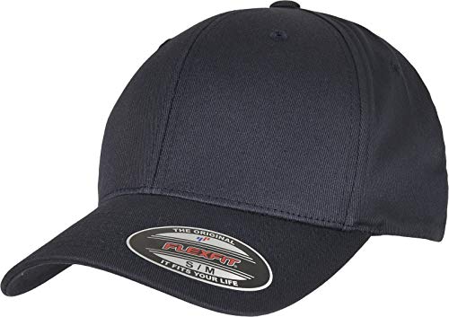 Flexfit Unisex-Adult 6277OC-Flexfit Organic Cotton Baseball Cap, darknavy, L/XL von Flexfit