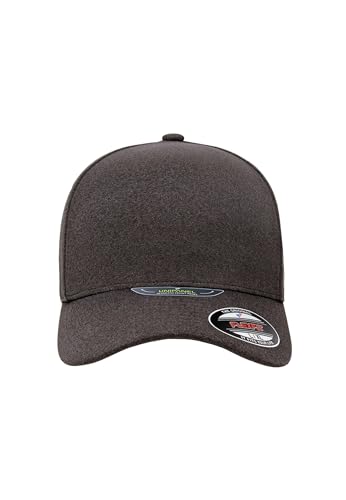 Flexfit Unisex 5577UP-Unipanel Melange Cap Baseballkappe, melangedarkgrey, L/XL von Flexfit