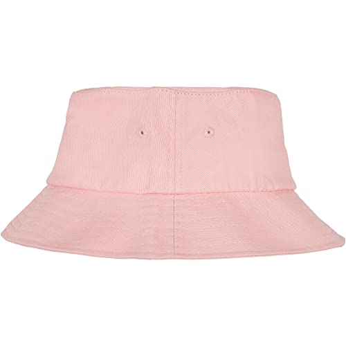 Flexfit Unisex Cotton Twill Bucket Hat Hut, Light pink, one Size von Flexfit