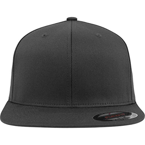 Flexfit Unisex 6277FV-Flexfit Flat Visor Kappen, Darkgrey, L/XL von Flexfit