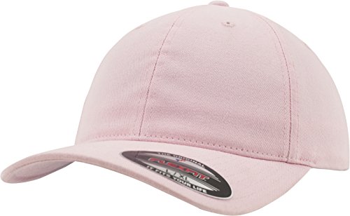 Flexfit Unisex 6997-Flexfit Garment Washed Cotton Dad Hat Kappen, pink, S/M von Flexfit