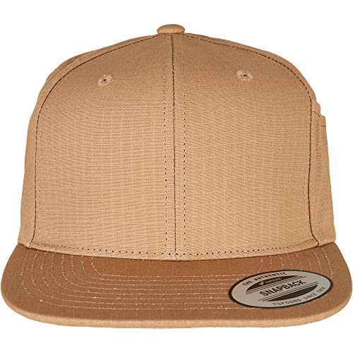 Flexfit Unisex Pencil Holder Snapback Cap Baseballkappe, ocher, one Size von Flexfit