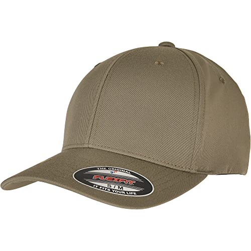 Flexfit Unisex Recycled Polyester Cap Baseballkappe, Loden, L/XL von Flexfit