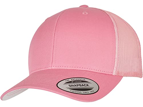 Flexfit Unisex Retro Trucker Baseballkappe, pink, one Size von Flexfit