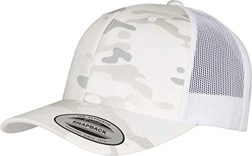 Flexfit Unisex Trucker Baseball Cap, Alpina Multicam, one Size von Flexfit