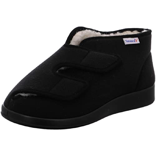 VAROMED Genua Winter Gesundheitsschuhe Damen & Herren Schwarz I Gr. 45 I Warm gefütterte orthopädische Schuhe für geschwollene Füße I Wechselfußbett I Made in Germany VAROMED Genua Winter Gesundheitsschuhe Damen & Herren Schwarz I Gr. 45 I Warm gefütterte orthopädische Schuhe für geschwollene Füße I Wechselfußbett I Made in Germany von VAROMED