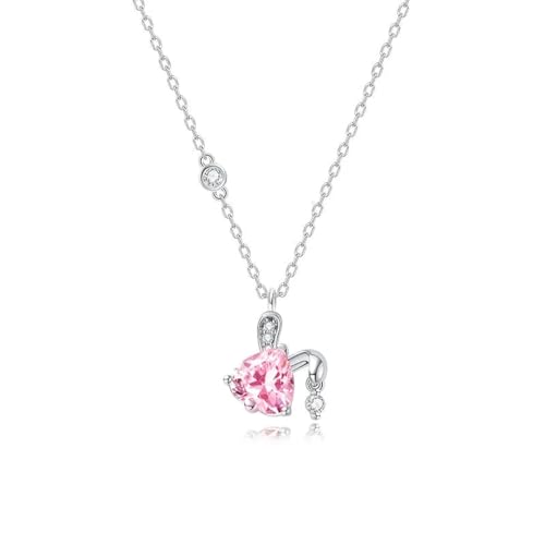 Halskette Ketten Schmuck Herren Frauen Anhänger Necklace Halskette Für Frauen Anhänger Schmuck Mode 925 Halskette Für Frauen Rosa von Focisa