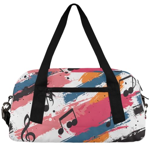 Reisetasche für Kinder, Motiv: Liebespunkte, für Jungen und Mädchen, klein, Sport, Tanz, für Übernachtung, Reisen, Wochenender, Handgepäck, Pilz-Wildblumengarten, 18.5"L x 9.4"W x 7.8"H Reisetasche für Kinder, Motiv: Liebespunkte, für Jungen und Mädchen, klein, Sport, Tanz, für Übernachtung, Reisen, Wochenender, Handgepäck, Pilz-Wildblumengarten, 18.5"L x 9.4"W x 7.8"H von Foerrkelg