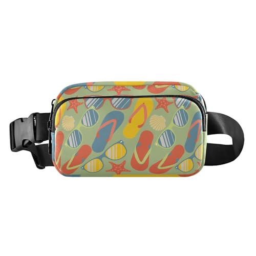 Foiosoh Stilvolle Bauchtasche für Damen, Herren, Teenager, kleine Umhängetasche mit verstellbarem Riemen für Workout, Laufen, Wandern, Sonnenbrille Beach Orange, 1 size Foiosoh Stilvolle Bauchtasche für Damen, Herren, Teenager, kleine Umhängetasche mit verstellbarem Riemen für Workout, Laufen, Wandern, Sonnenbrille Beach Orange, 1 size von Foiosoh
