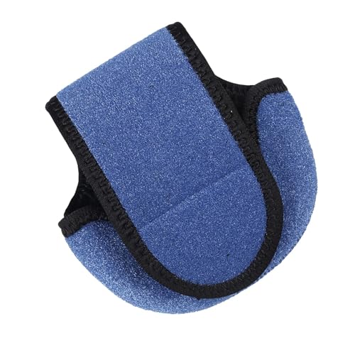 Folpus Angelrolle Schutzhülle Aufbewahrungstasche Langlebig Wasserdicht Tackle Organizer Atmungsaktive Tragbare Tasche Angelrollentasche, Blau von Folpus