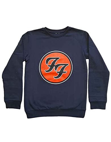 Foo Fighters - Logo Pullover für Jungen/Mädchen, blau, 7-8 Jahre Foo Fighters - Logo Pullover für Jungen/Mädchen, blau, 7-8 Jahre von Foo Fighters