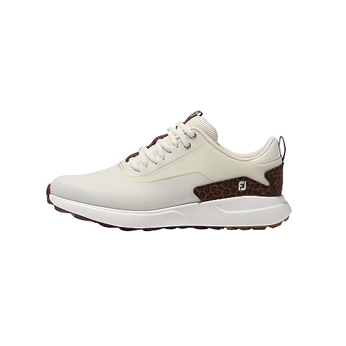 FootJoy Damen Performa Golfschuh, Creme-Beige, Mehrfarbig, 37.5 EU Weit von FootJoy