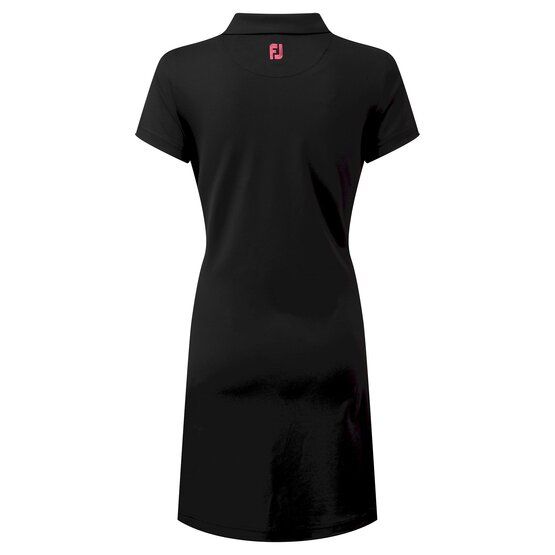 FootJoy FJ Golf Dress Halbarm Kleid schwarz von FootJoy