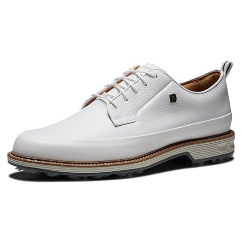 FootJoy Herren Premiere Series Field Lx Golfschuh, Weiß/Grau, 44.5 EU von FootJoy