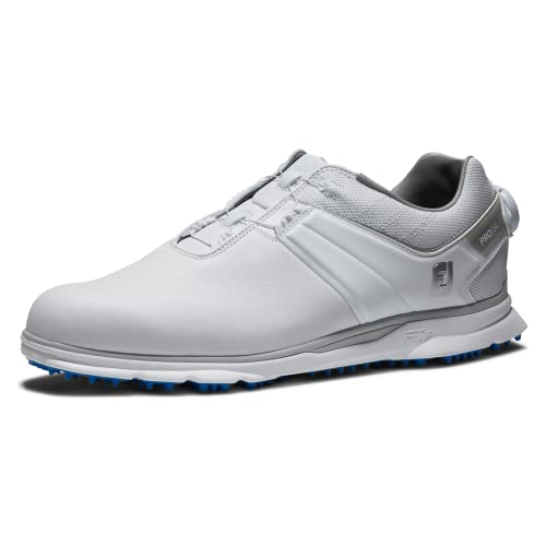 FootJoy Herren Pro|sl Boa Golfschuh, Weiß/Grau, 11 UK Wide von FootJoy